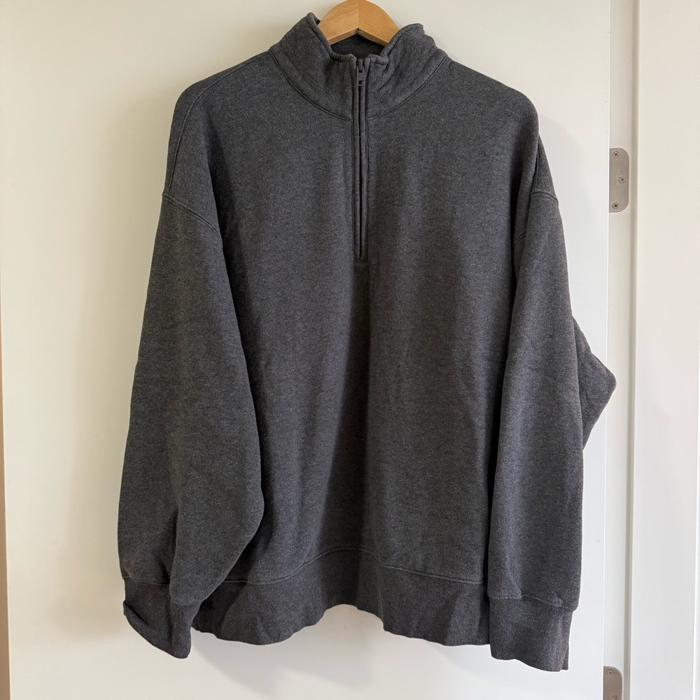 Aritzia cozy fleece 1/4-Zip Sweater